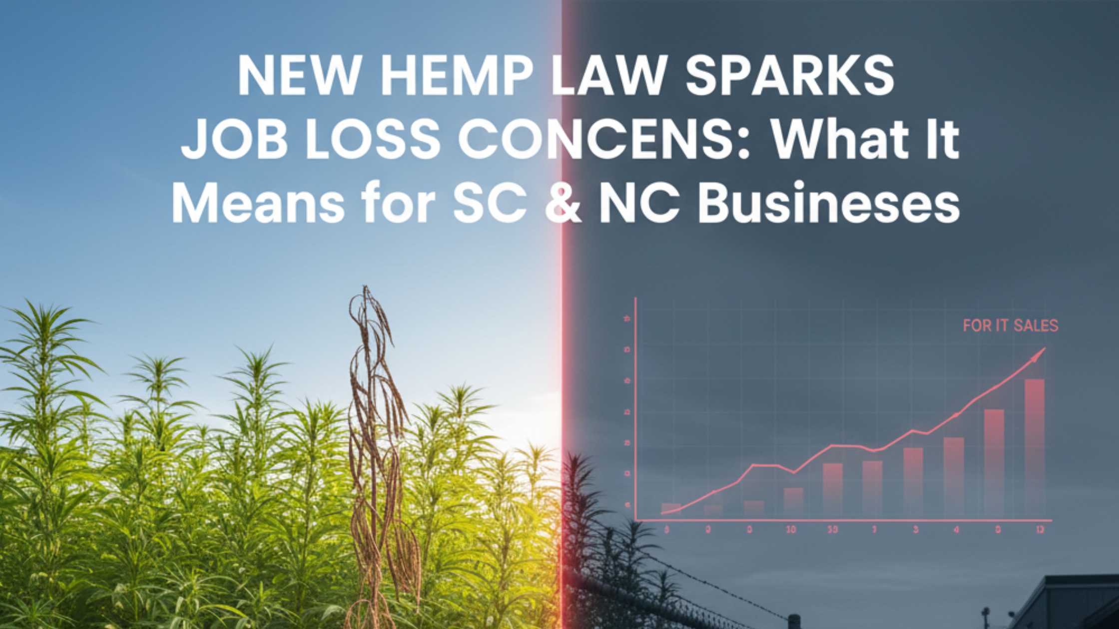 new hemp law and its potential negative impact on businesses and jobs in South Carolina (SC) and North Carolina (NC)