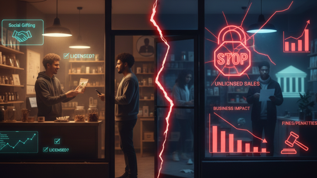 The Legal Risks of "Gifting" Models and Unlicensed Cannabis Sales