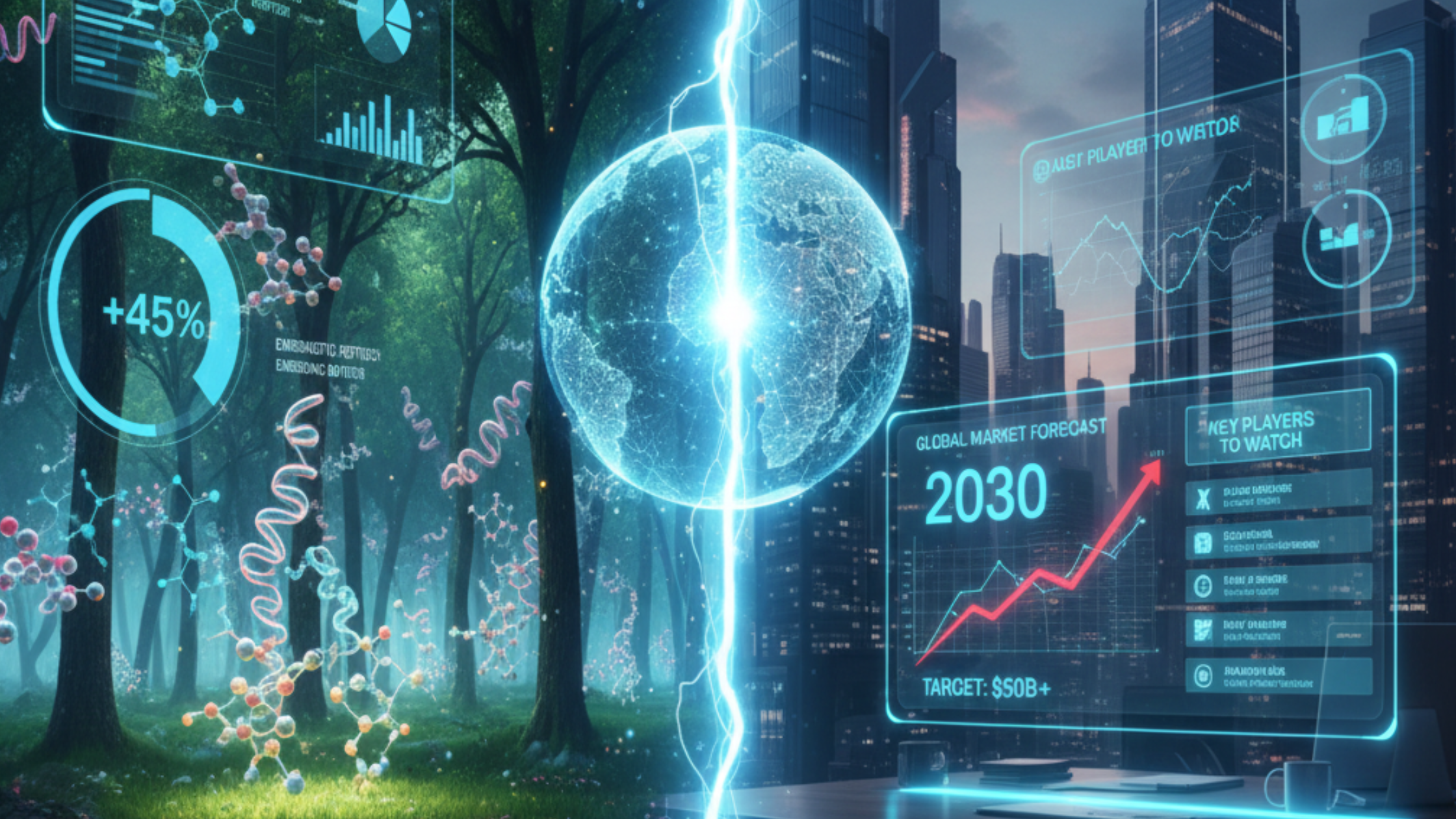 market forecast for the global peptide therapeutics industry