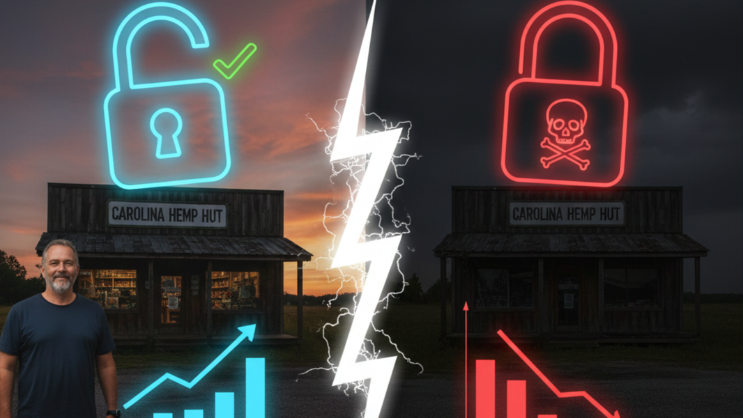 Carolina Hemp Hut legal case, focusing on the charges being dropped against the owner