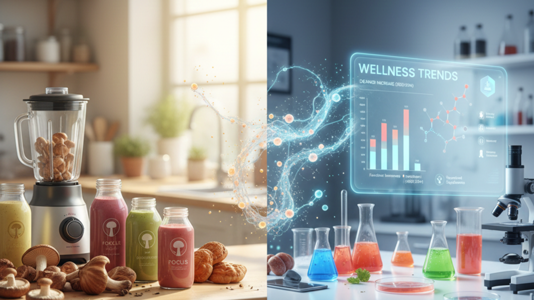 consumer wellness trends, functional mushrooms