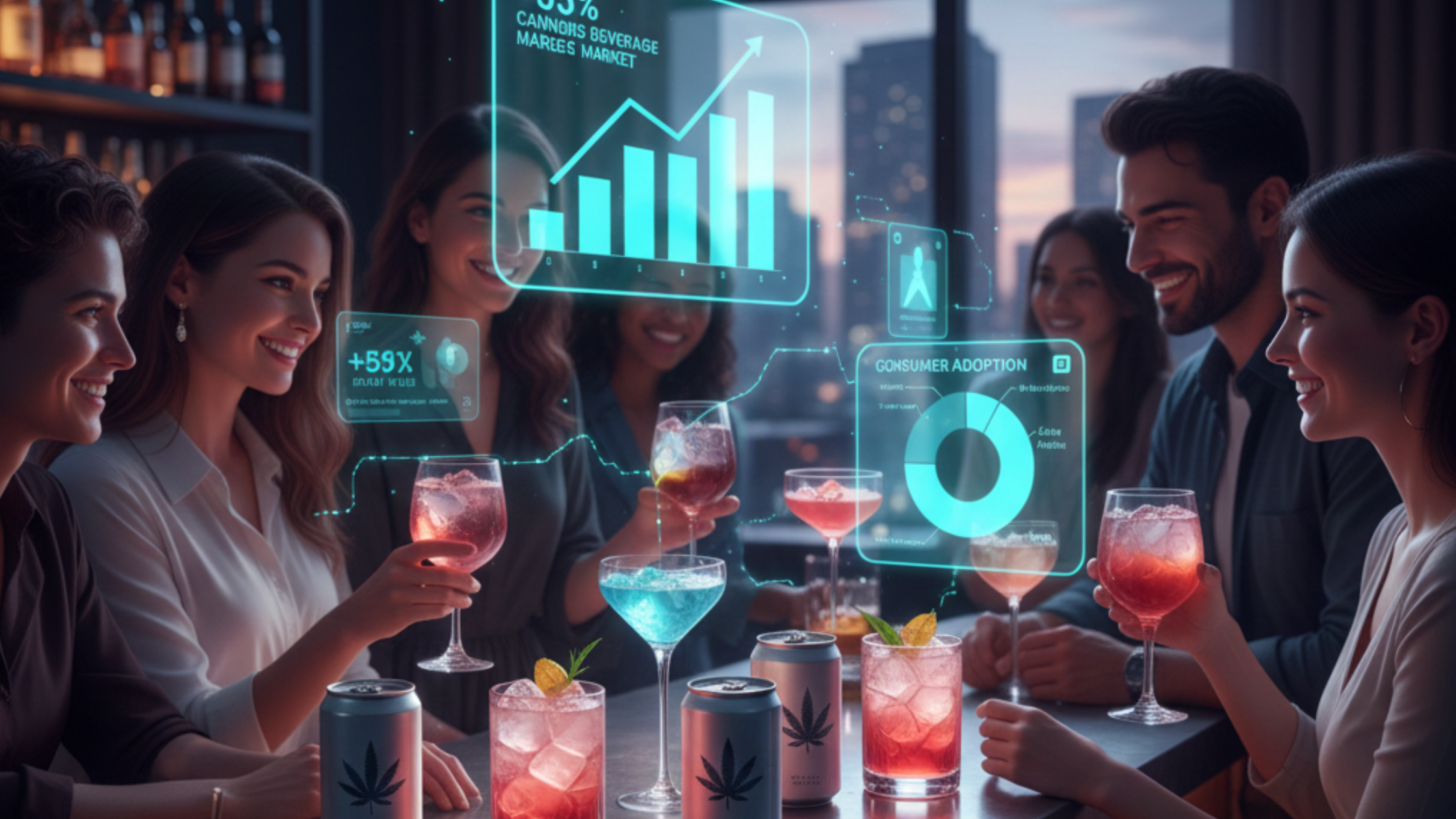 rise of cannabis-infused beverages