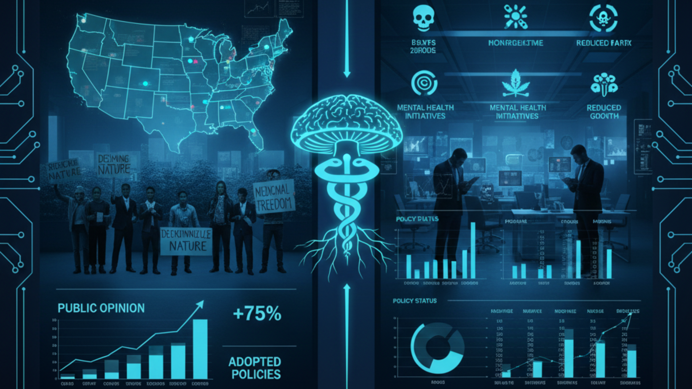Psilocybin decriminalization map 2025