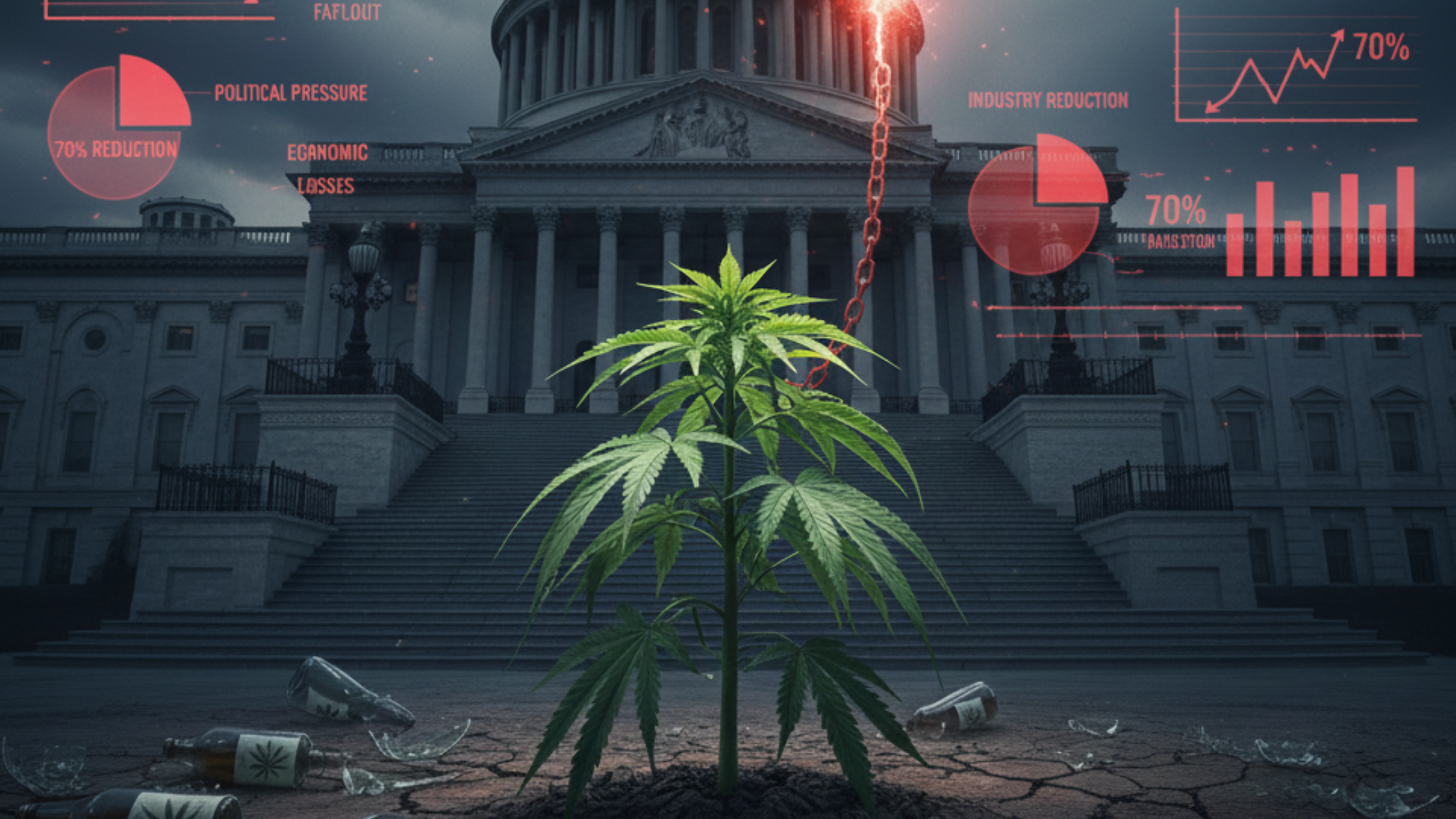 Senator Mitch McConnell's sudden and significant shift in stance against the hemp industry