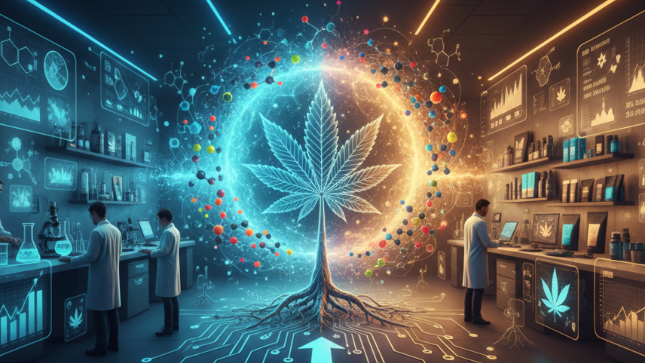 the Entourage Effect, the scientific principle where multiple cannabis compounds (cannabinoids, terpenes, flavonoids) work together synergistically