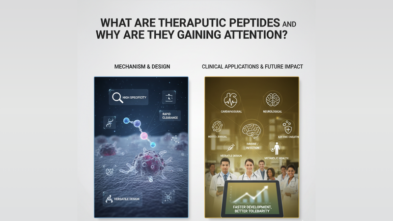 What Are Therapeutic Peptides and Why Are They Gaining Attention?