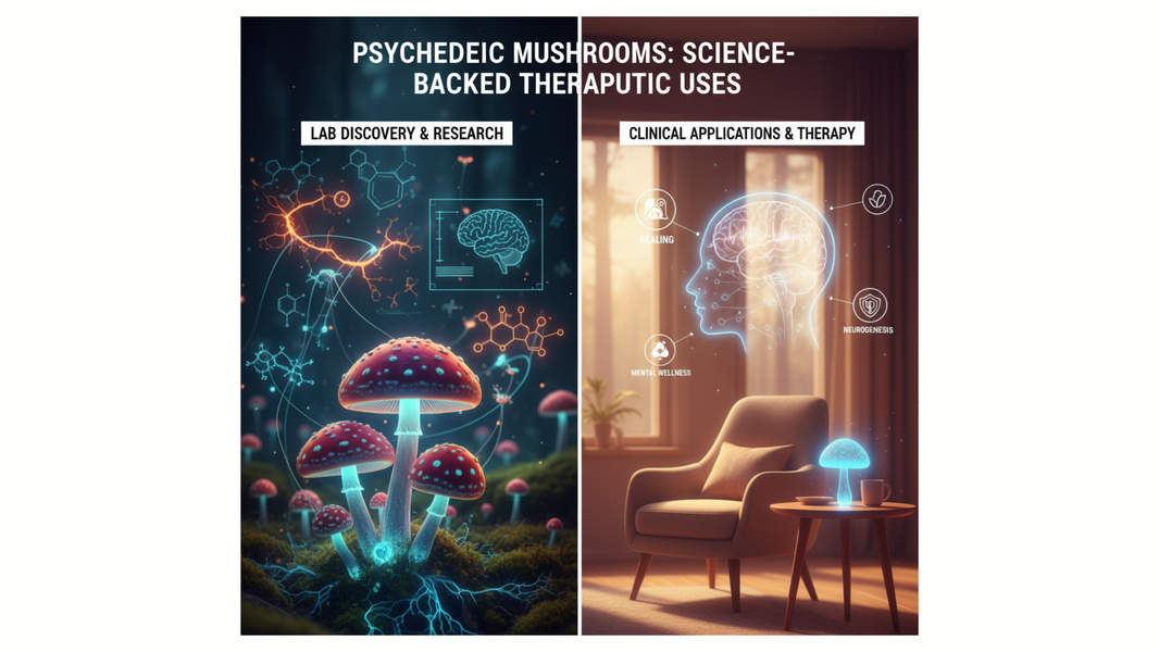 Psychedelic Mushrooms: Science-Backed Therapeutic Uses