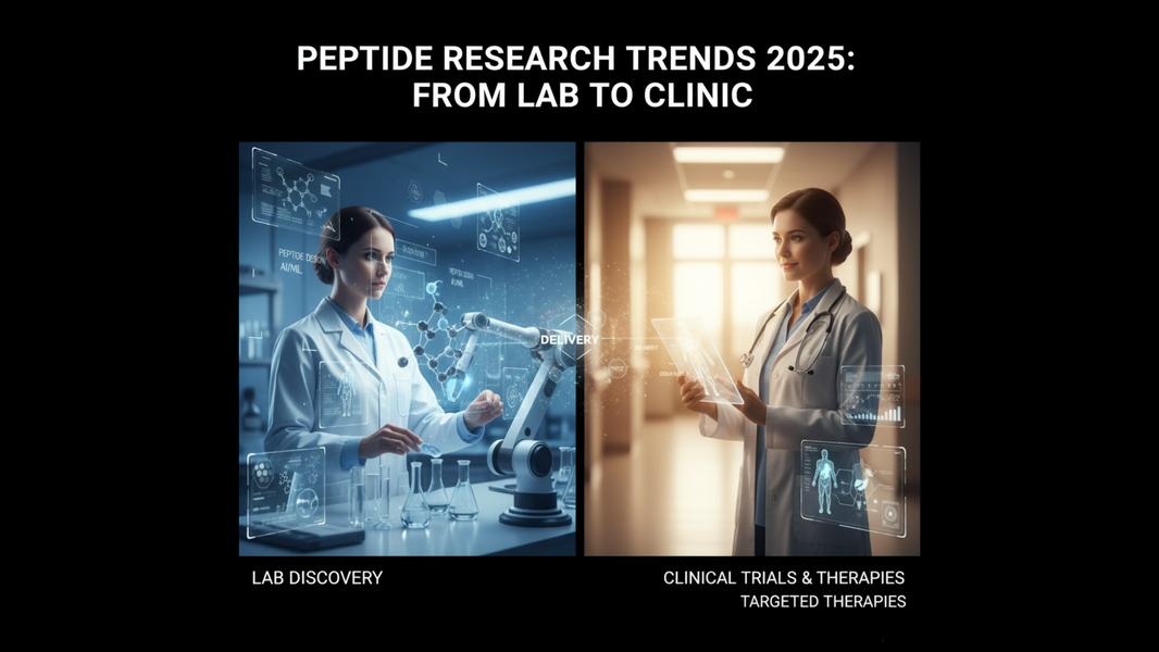 Peptide Research Trends 2025: From Lab to Clinic