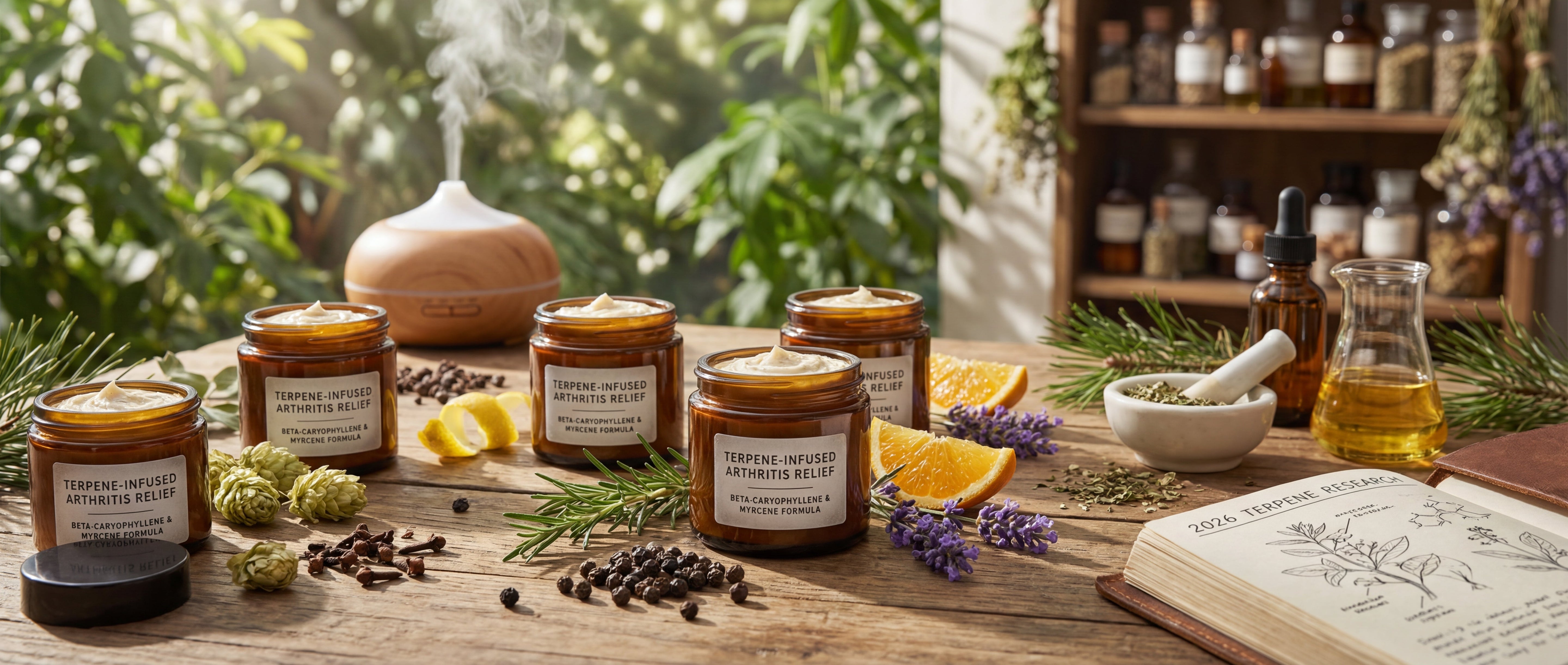 Terpenes for arthritis relief 2026