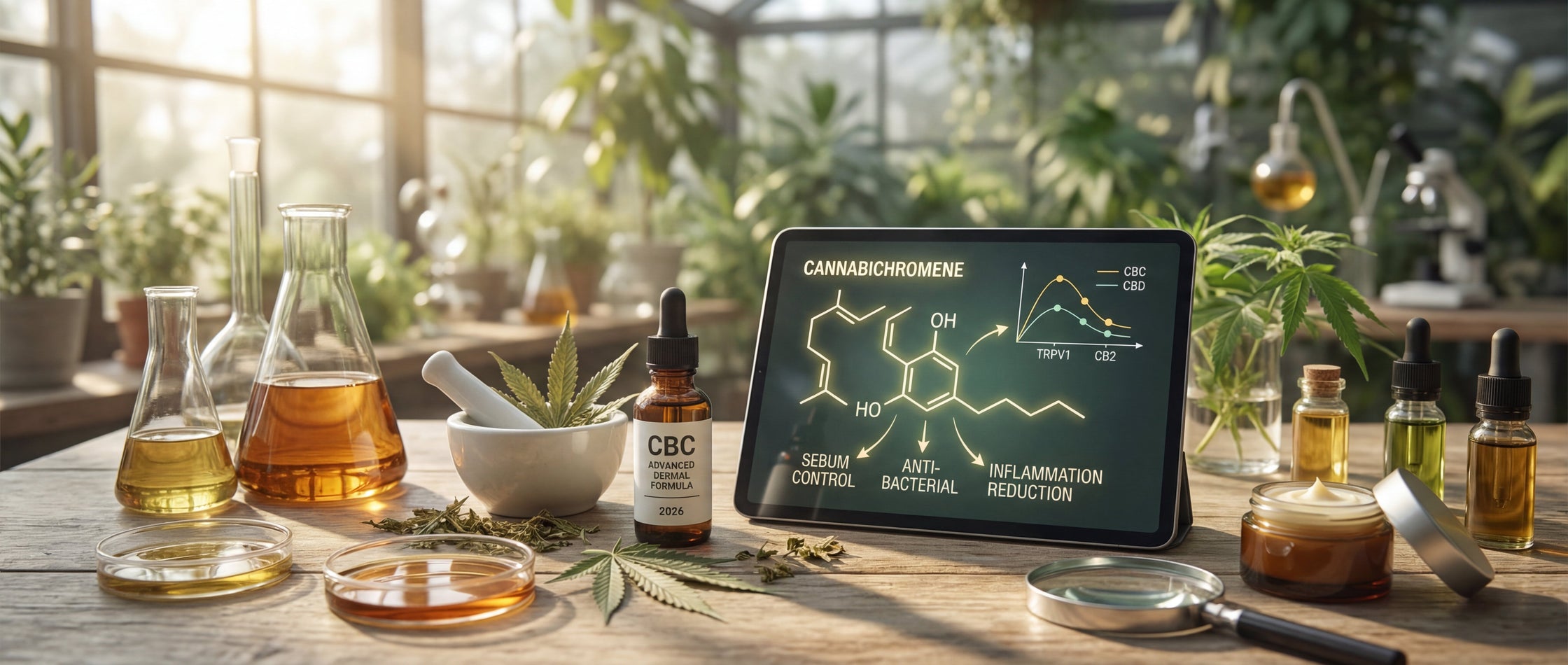 The Science of CBC (Cannabichromene) for Skin Health