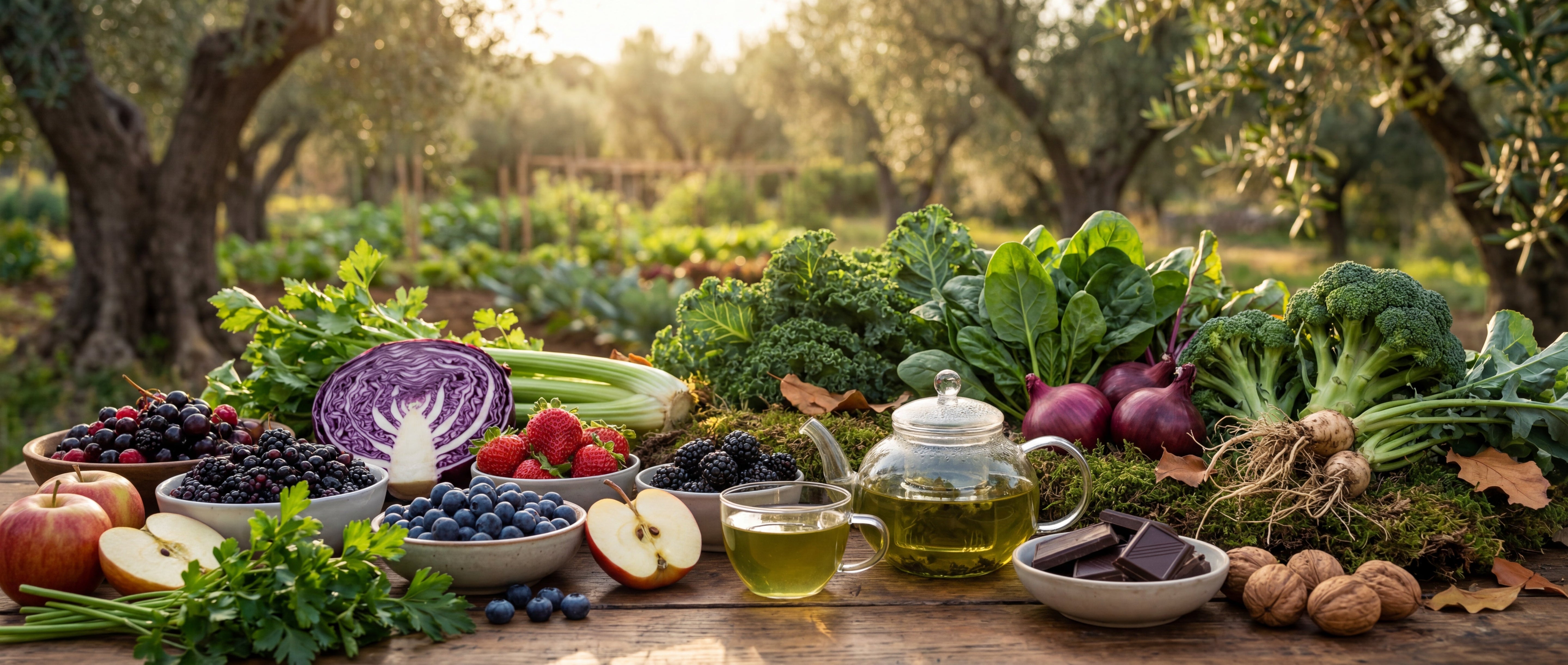 Flavonoids for cellular longevity