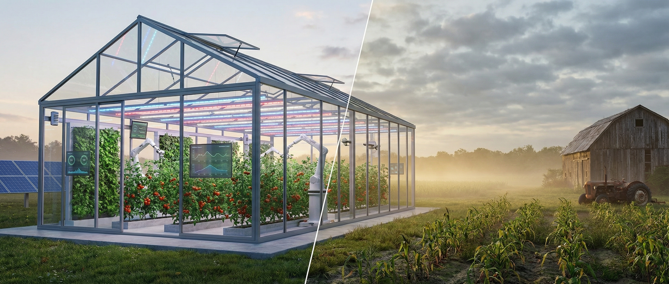 Automated Climate Control: Why AI-Managed Greenhouses are Outperforming Small Farms?