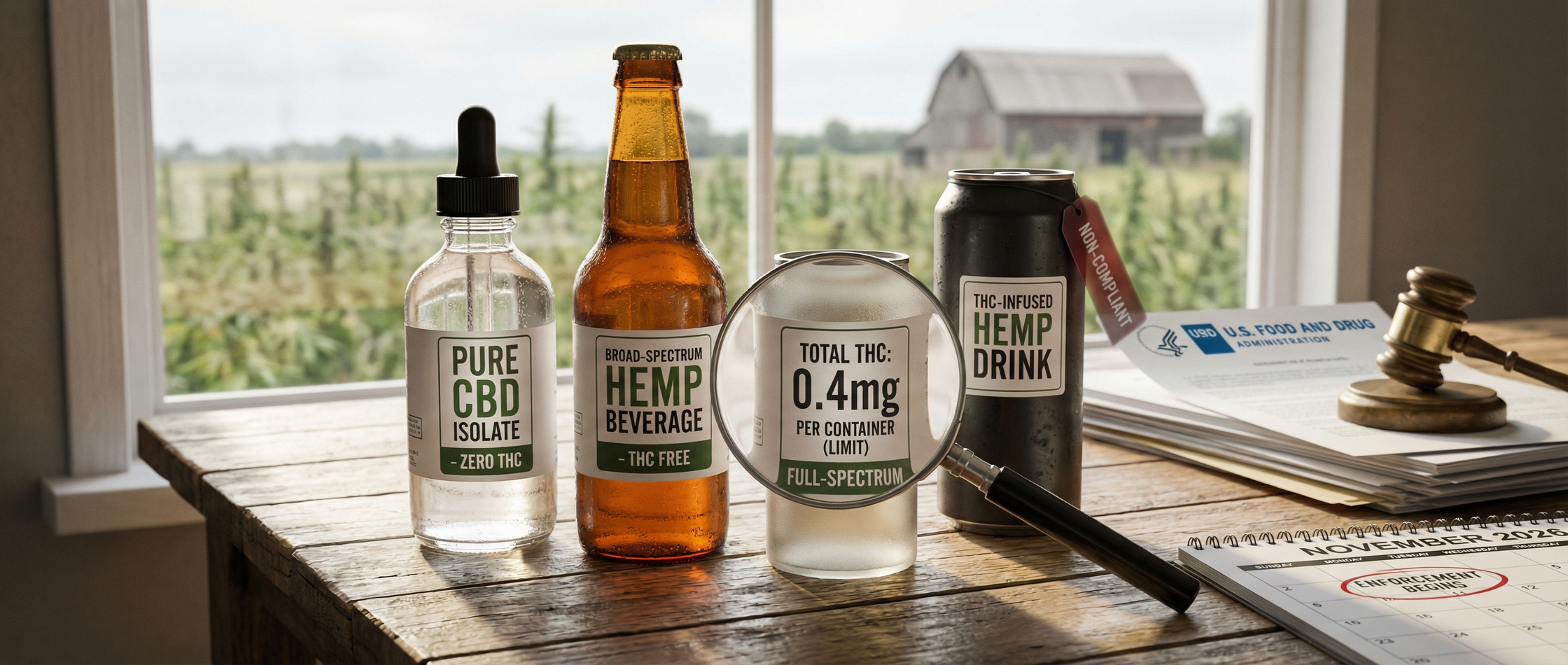The "0.4mg Per Container" Rule: Which CBD Beverages Still Pass Federal Scrutiny?
