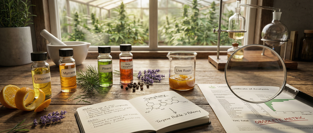 The "Entourage Effect" 3.0: Why Terpenes Matter More Than Potency