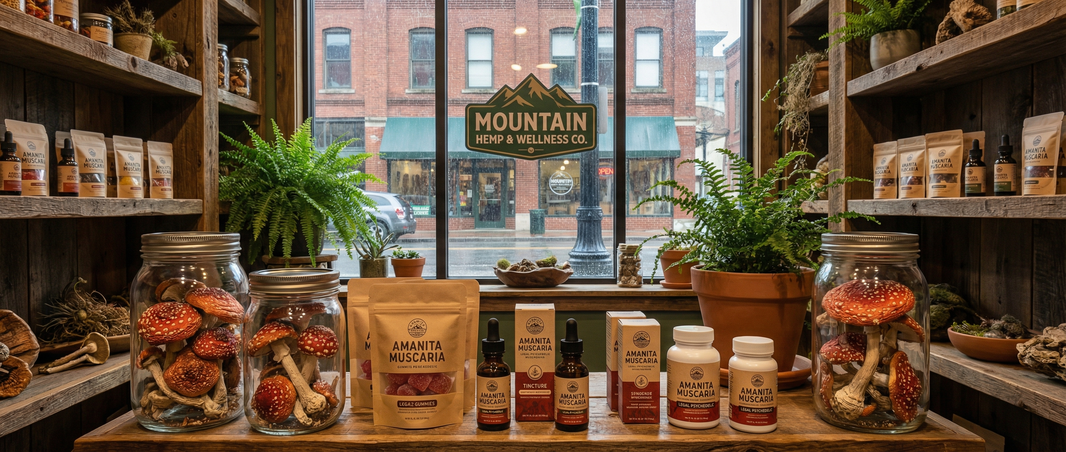 Amanita muscaria Asheville shops 2026