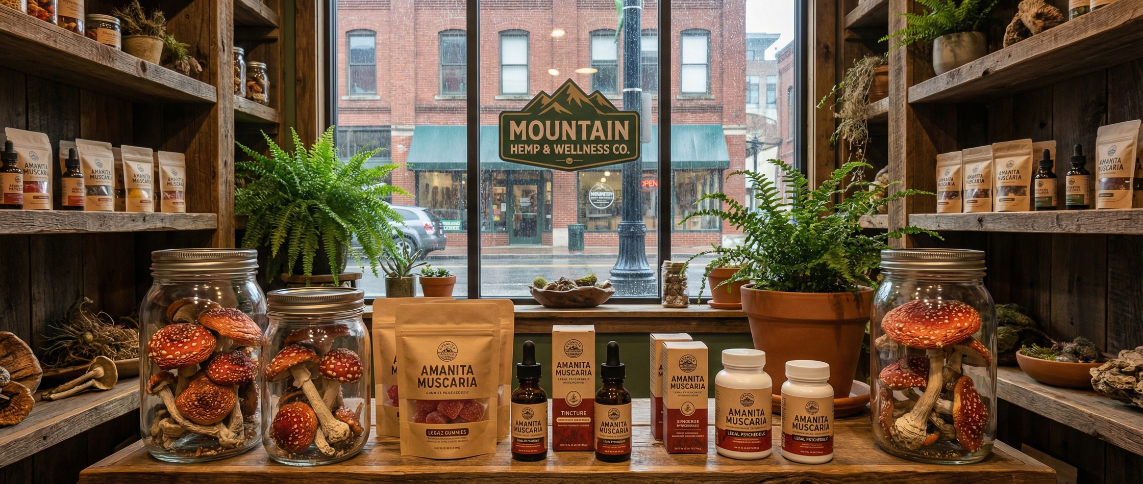 Amanita Muscaria: The Legal Mushroom Trending in Asheville Retail.