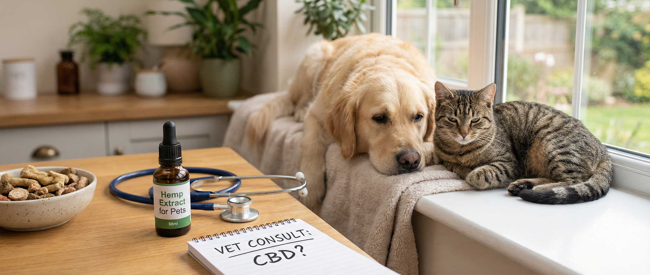 CBD for Pet Anxiety: Why Veterinarians are Finally Being Allowed to Discuss It?