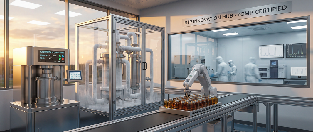 Research Triangle Park extraction technology 2026