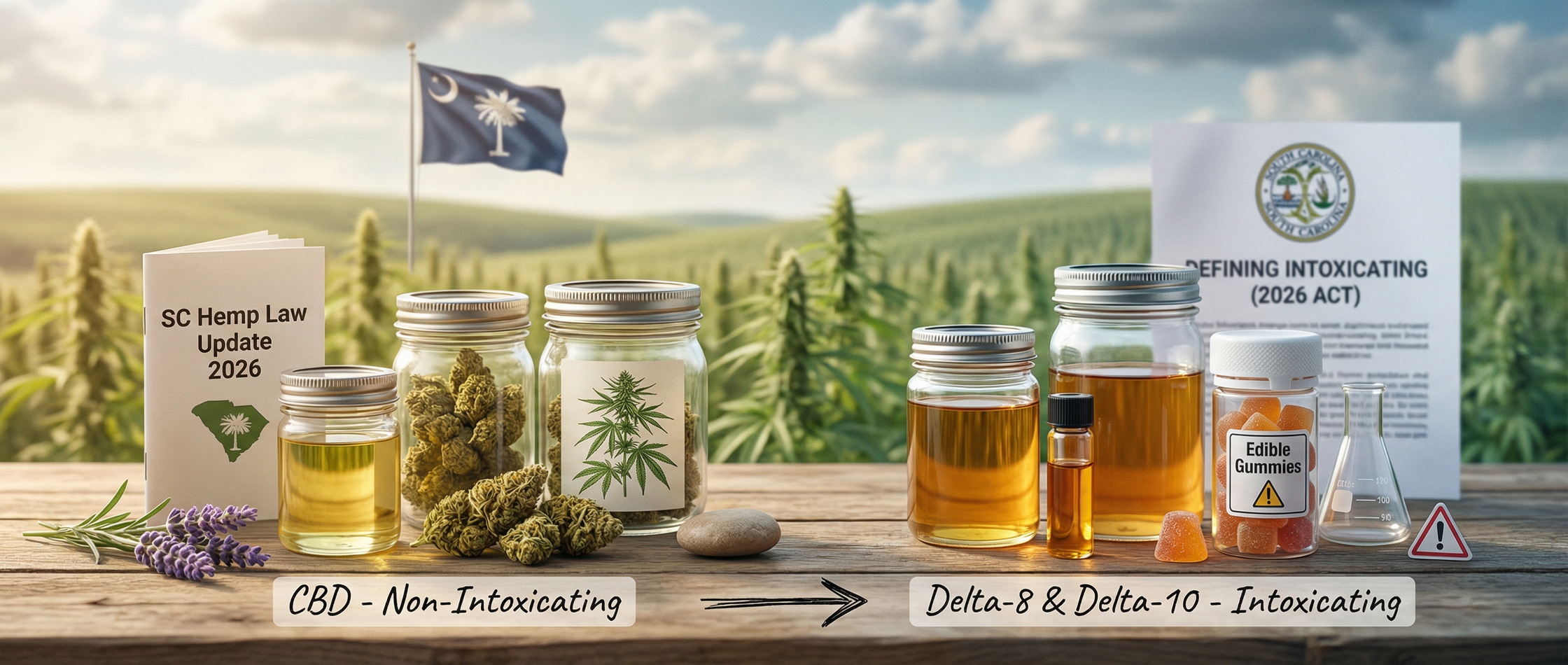 Defining "Intoxicating": How 2026 SC Law Distinguishes CBD from Delta-8 and Delta-10
