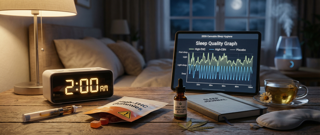 Cannabis and sleep hygiene 2026 research