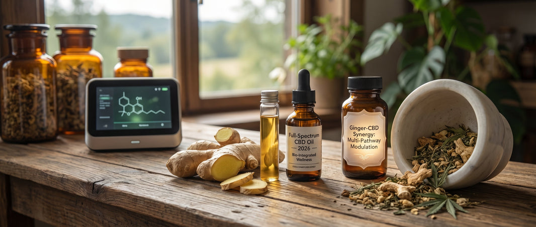 Ginger and CBD synergy 2026