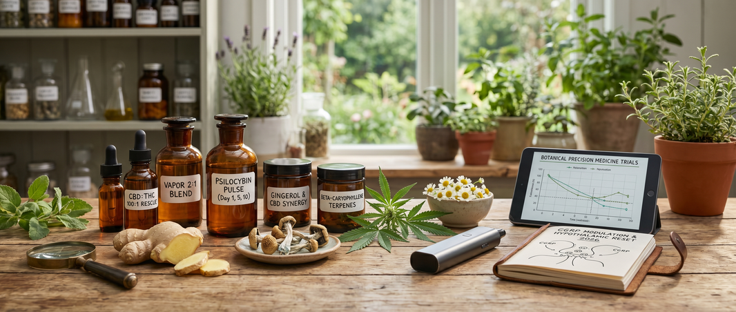 Plant medicine for migraines 2026 research