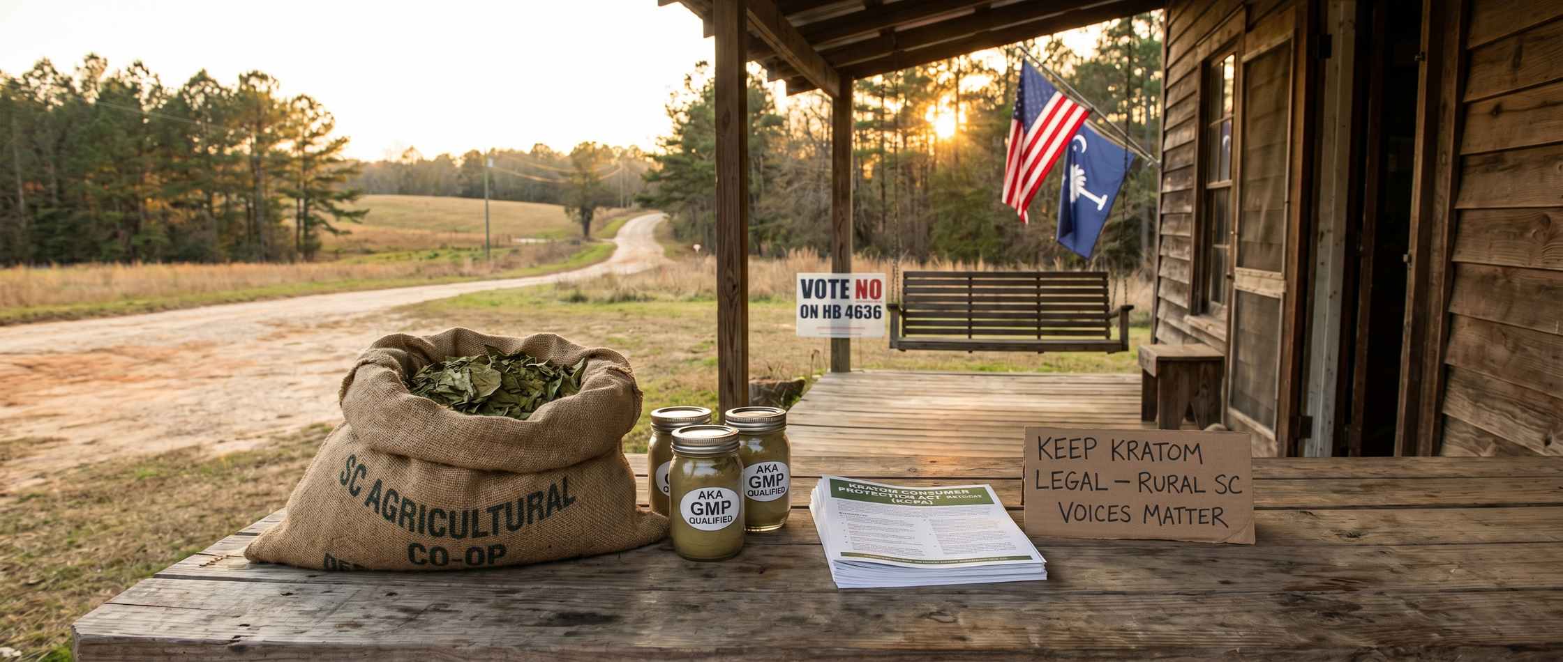 How the AKA is Working to Keep Kratom Legal in Rural SC