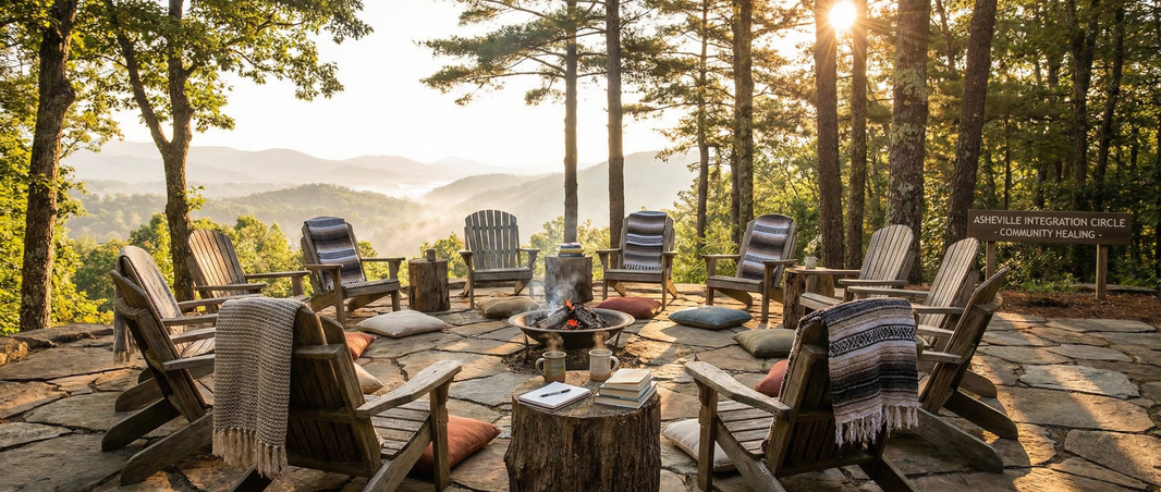 Asheville psychedelic integration circles 2026