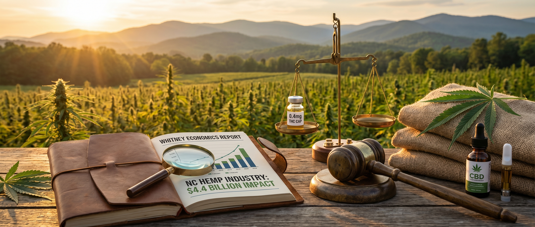 Whitney Economics hemp report North Carolina 2026