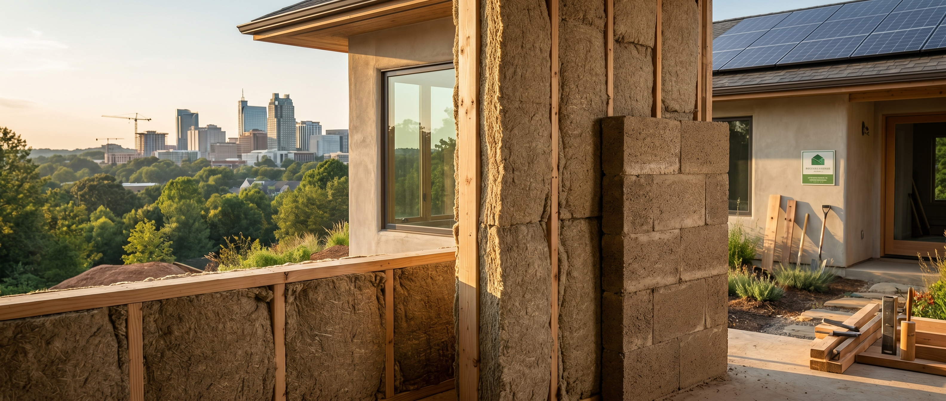 Hemp insulation Raleigh real estate 2026