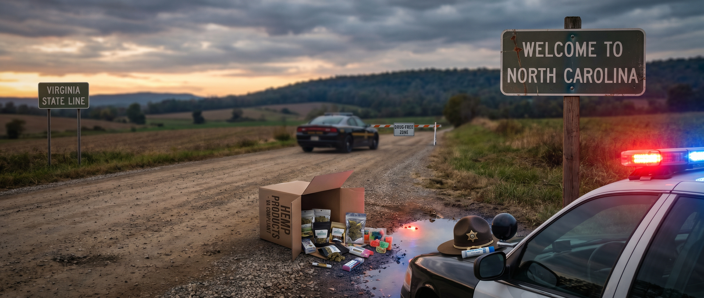Why “Virginia-Legal” Hemp Products Still Face Arrest in North Carolina?