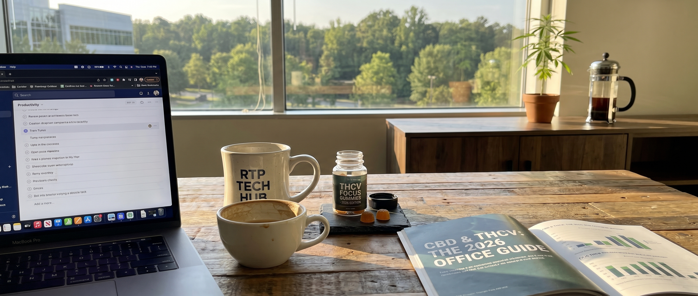 CBD for Focus: Can THCV Replace Caffeine in NC Tech Offices?