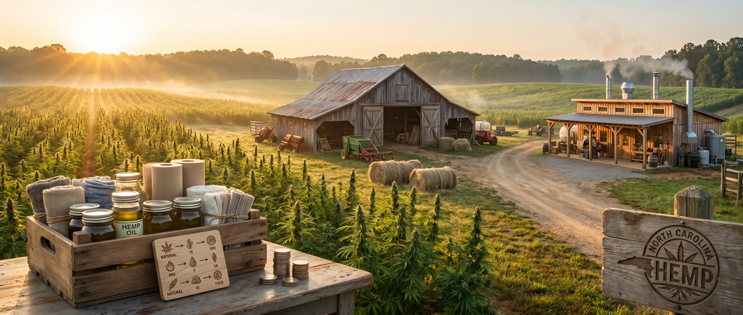 North Carolina hemp industry wages 2026