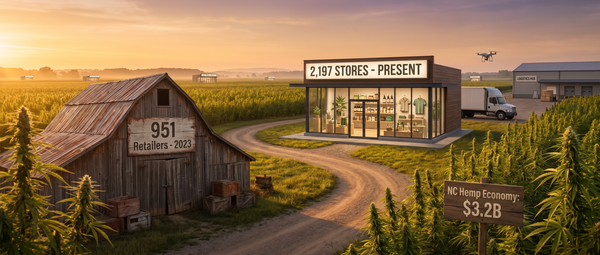 Hemp retail store expansion statistics 2026