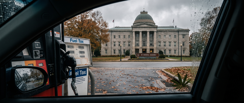 NC Lawmakers Returned for a Gas-Tax Session. HB 328 Didn't Move. Here's When It Can Come Up Next