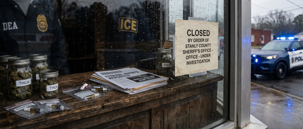 Stanly County hemp raids October 2026