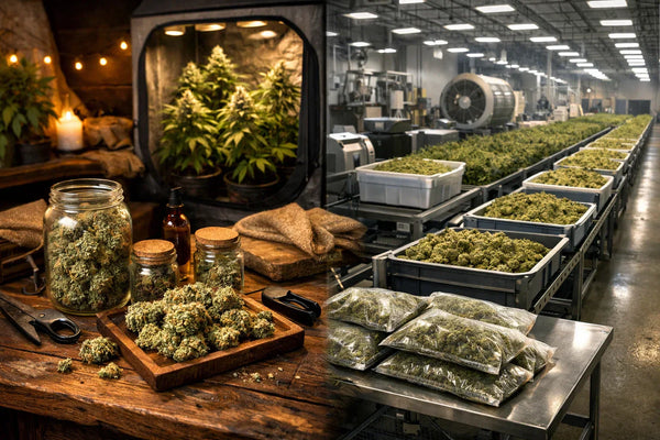 Craft cannabis vs mass production 2025