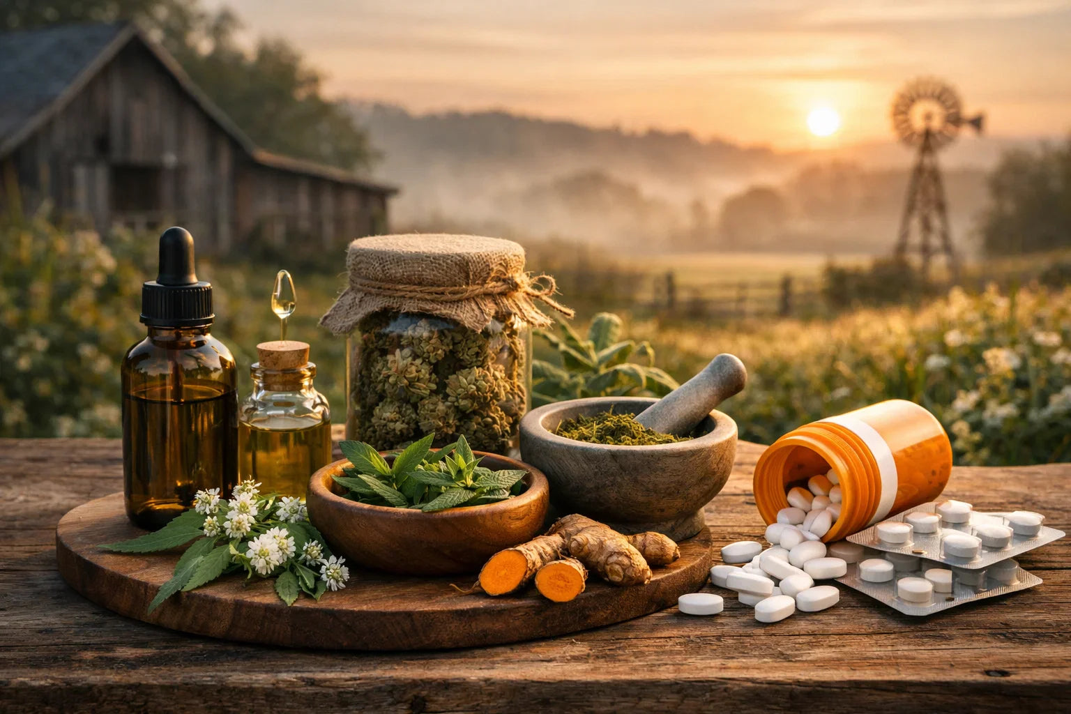 Plant-based pain relief rural communities