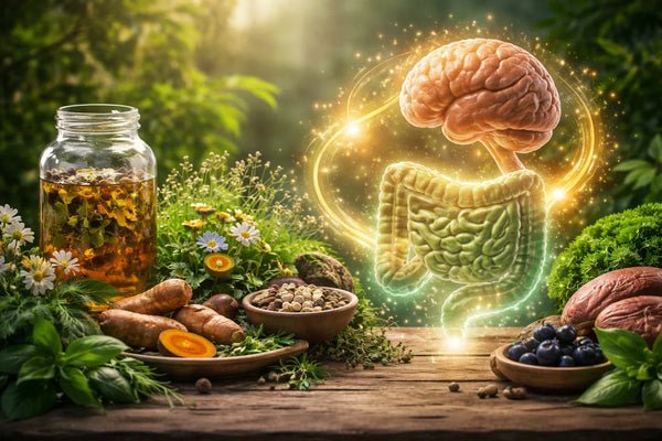 Gut-brain axis plant medicine 2025