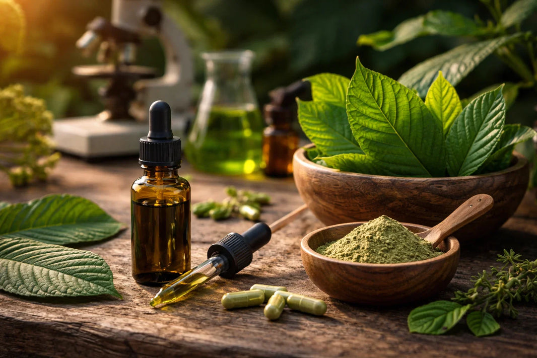 Kratom extracts vs leaf safety