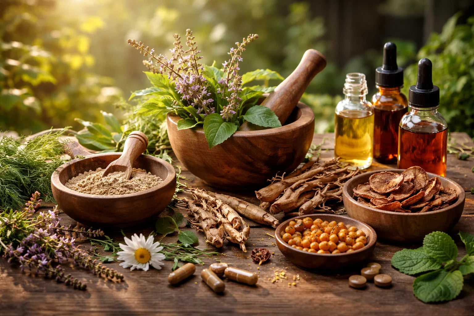 Herbal Synergies: Adaptogens and Anxiety
