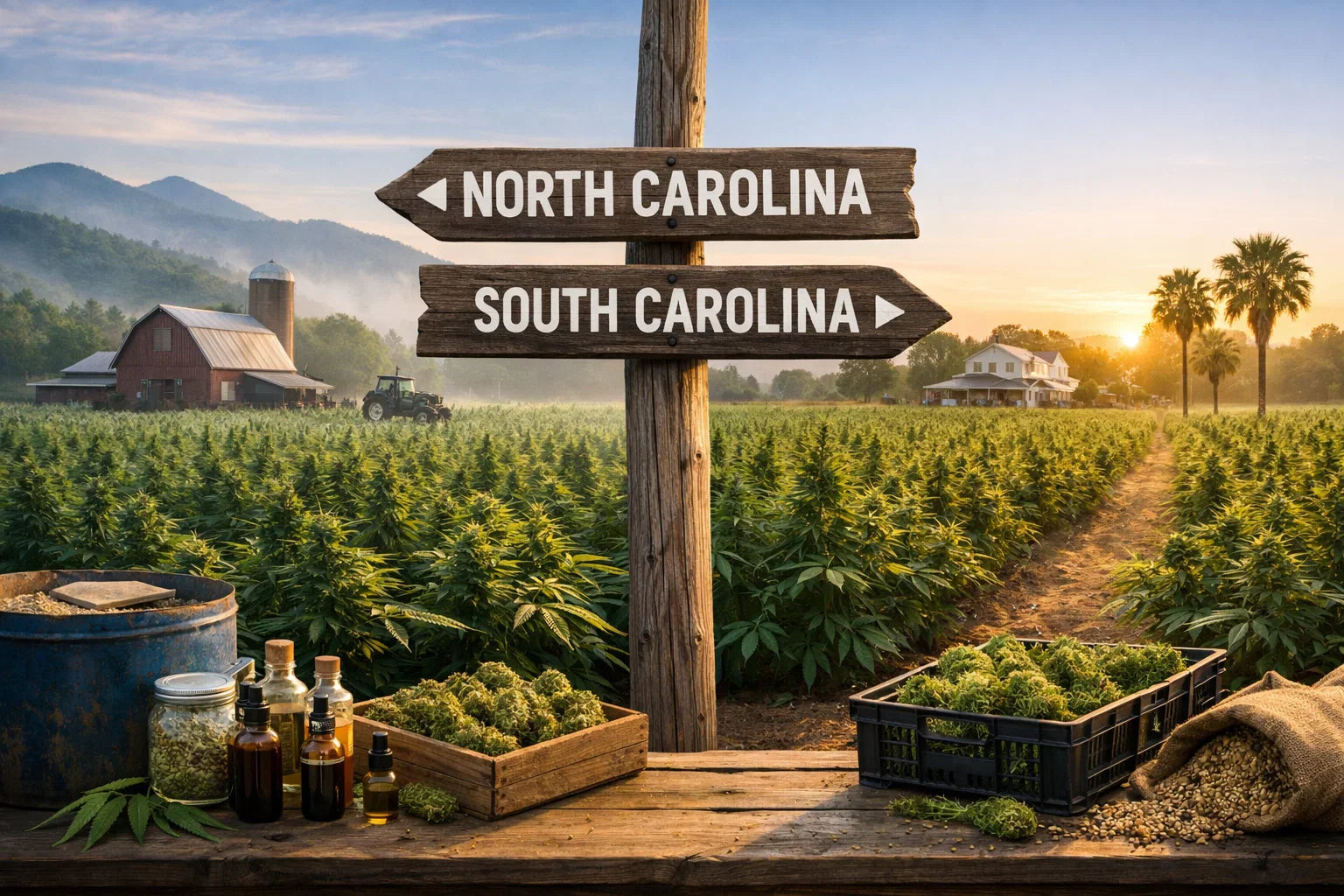 Comparing the NC and SC Hemp Programs: Which is More Business-Friendly?
