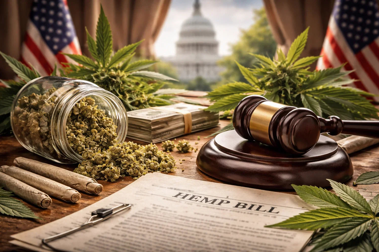 New Bill Seeks To Further Delay US Intoxicating Hemp Ban: Key Trends, Major Deals, and What They Signal for the Hemp Industry