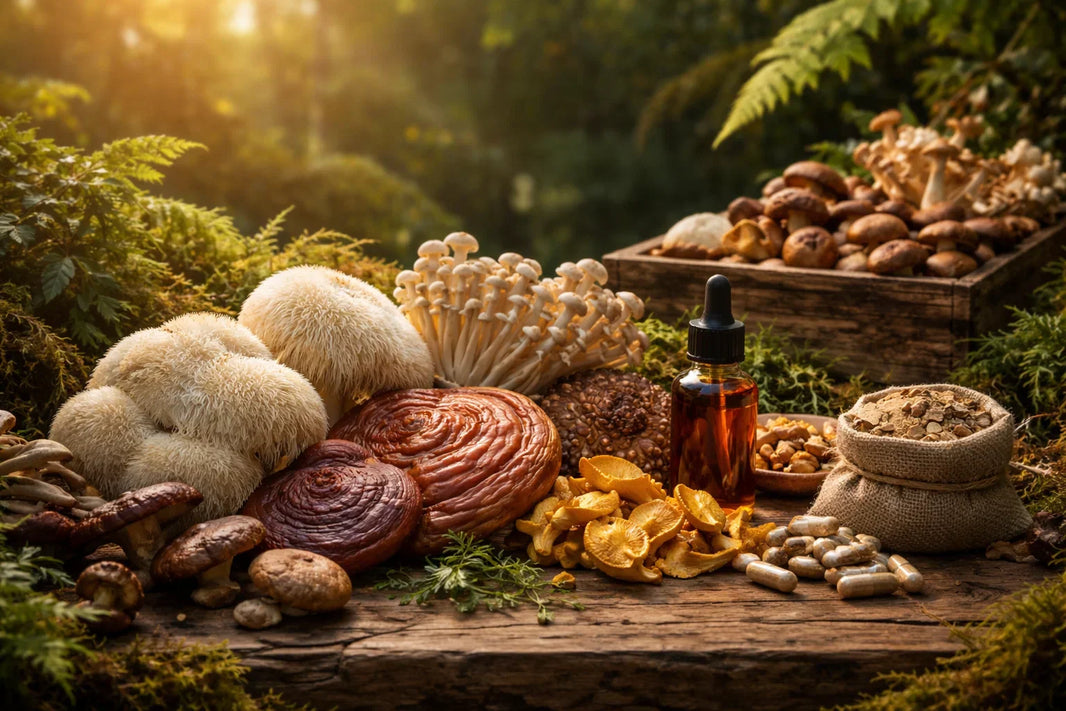 Functional mushroom market