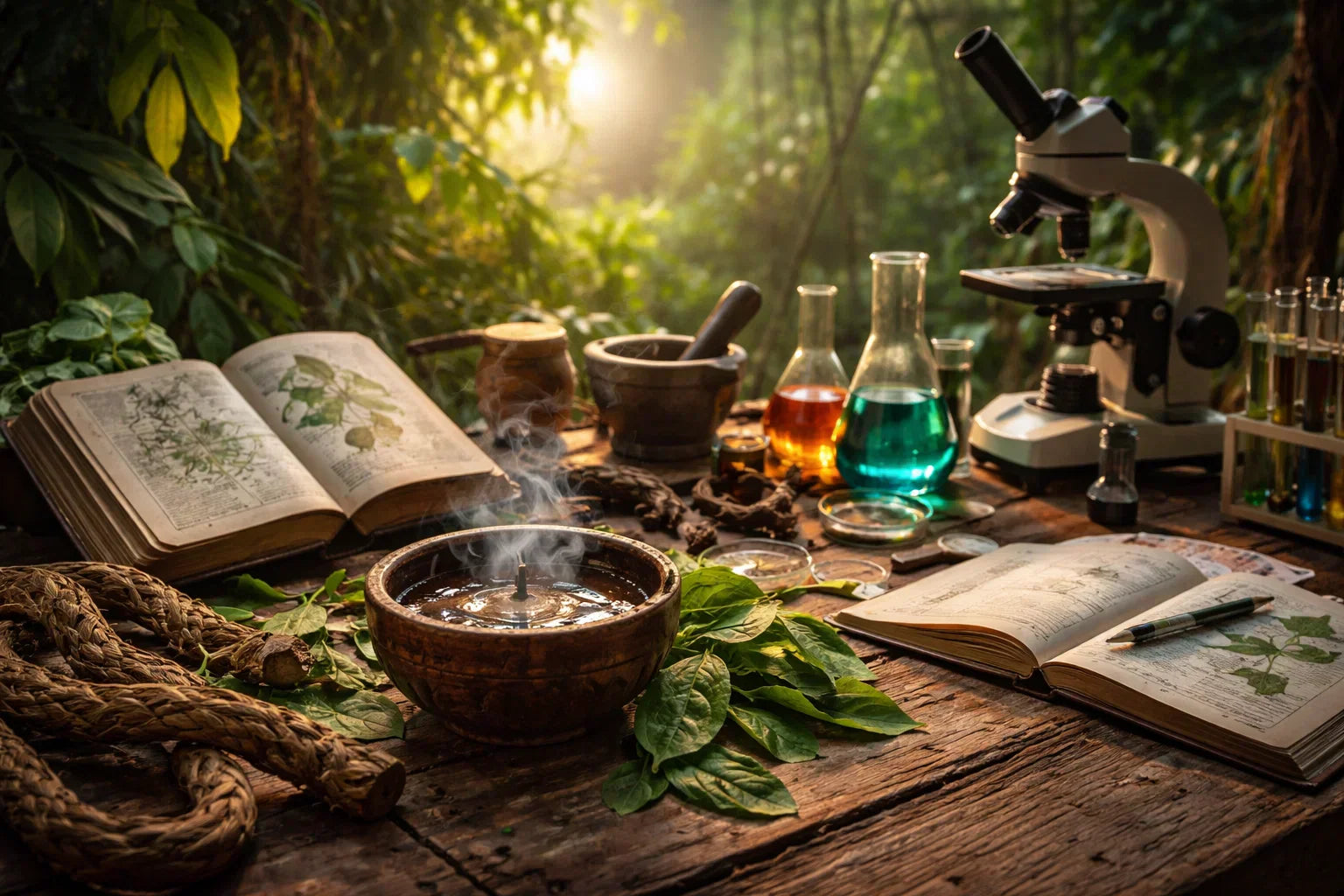 Ayahuasca clinical research