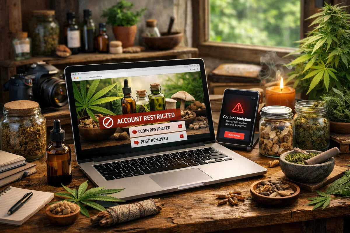 Marketing Plant Medicine Online: Avoiding Social Media Bans?