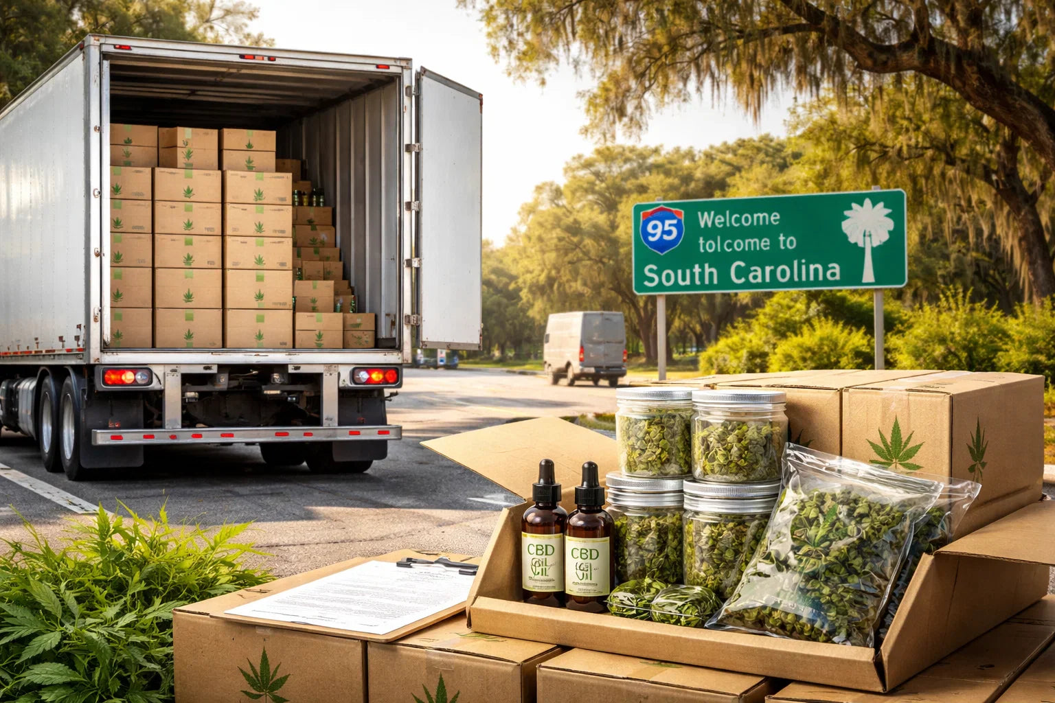 Interstate Commerce: Shipping Hemp-Derived Products into South Carolina.