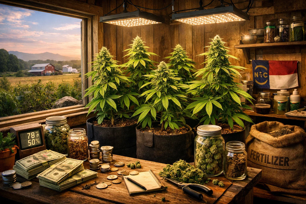 North Carolina Home Grow Economics 2026: The Market Impact of a 6-Plant Limit