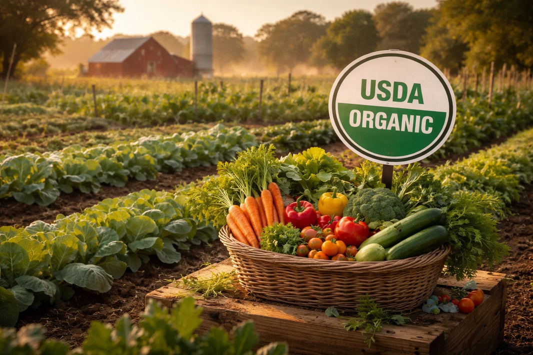 USDA Organic certification NC 2026