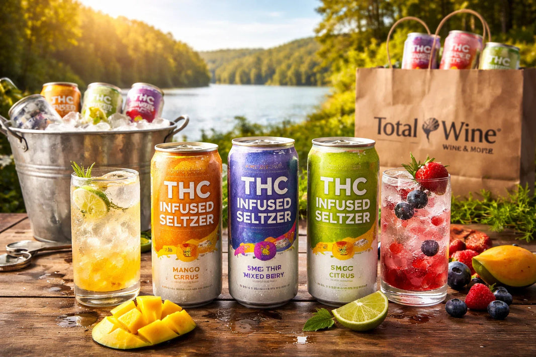 Total Wine THC seltzers North Carolina 2026